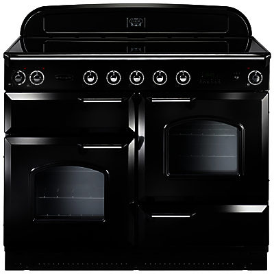 Rangemaster Classic 110 Induction Hob Range Cooker Gloss Black